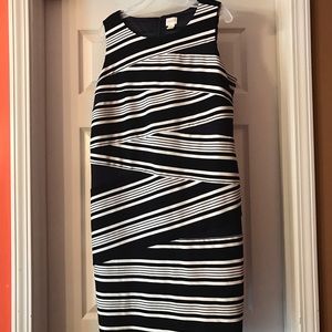 NWOT Chico's Striped Dress Navy Size 2.5